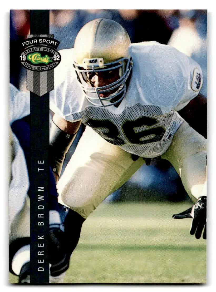 1992 Classic Four Sport #81 Derek Brown - Other