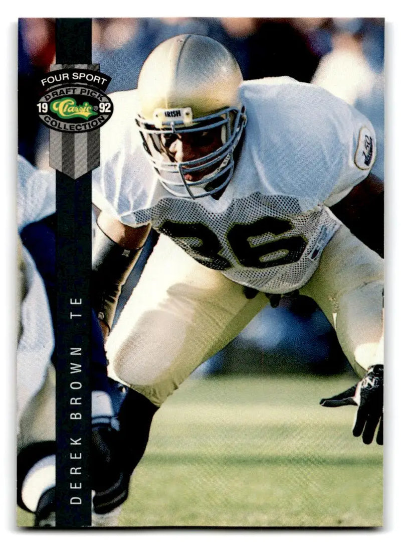1992 Classic Four Sport #81 Derek Brown - Other
