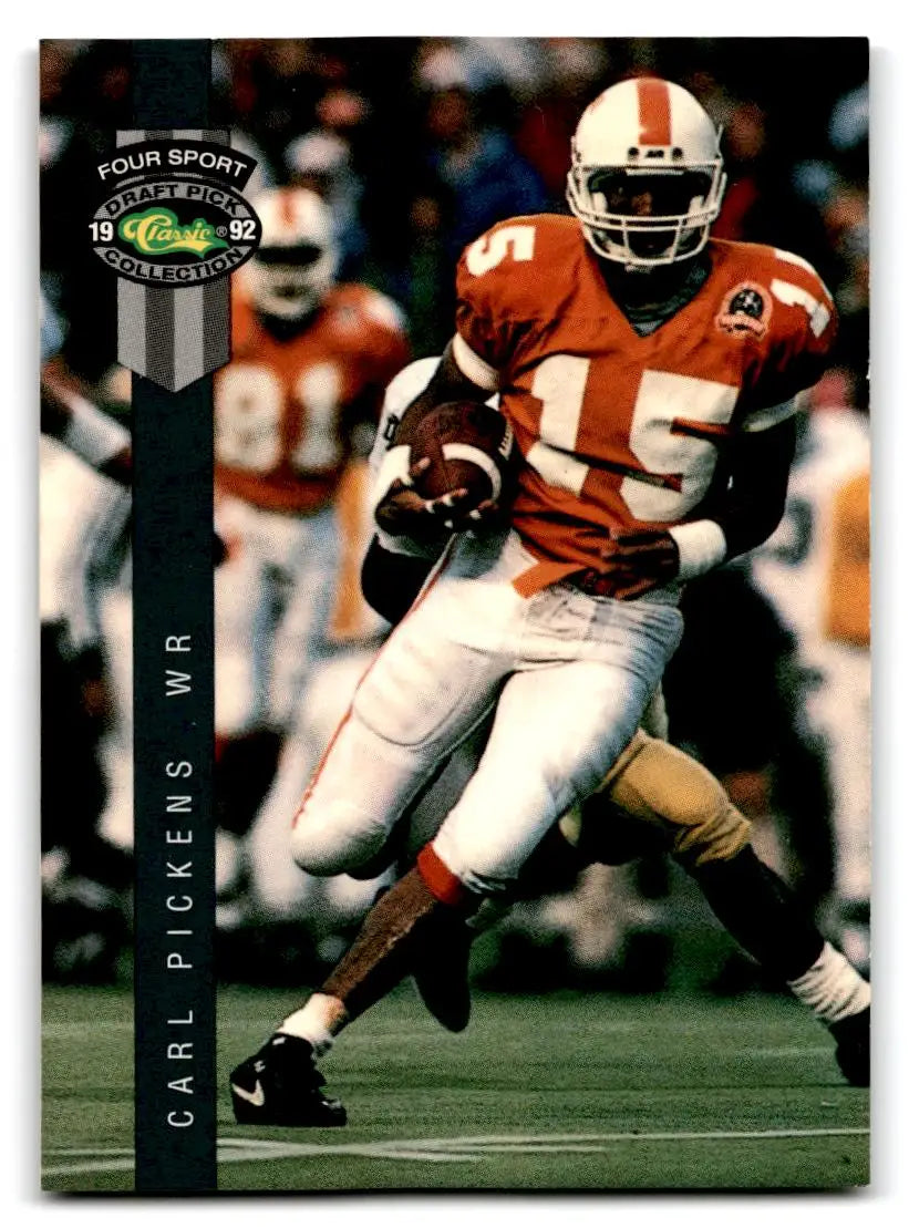 1992 Classic Four Sport #82 Carl Pickens - Football Card Single