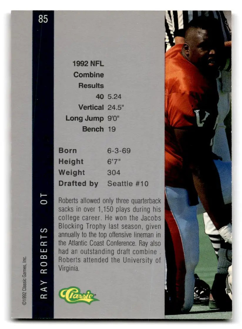 1992 Classic Four Sport #85 Ray Roberts - Other
