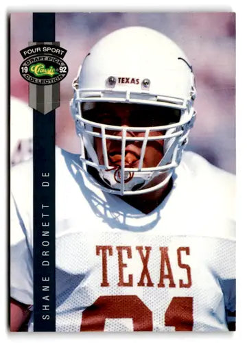 1992 Classic Four Sport #94 Shane Dronett NM Near Mint Broncos ID:74410 - Football Card Single