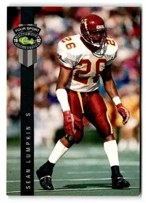 1992 Classic Four Sport #99 Sean Lumpkin - Football Card Single