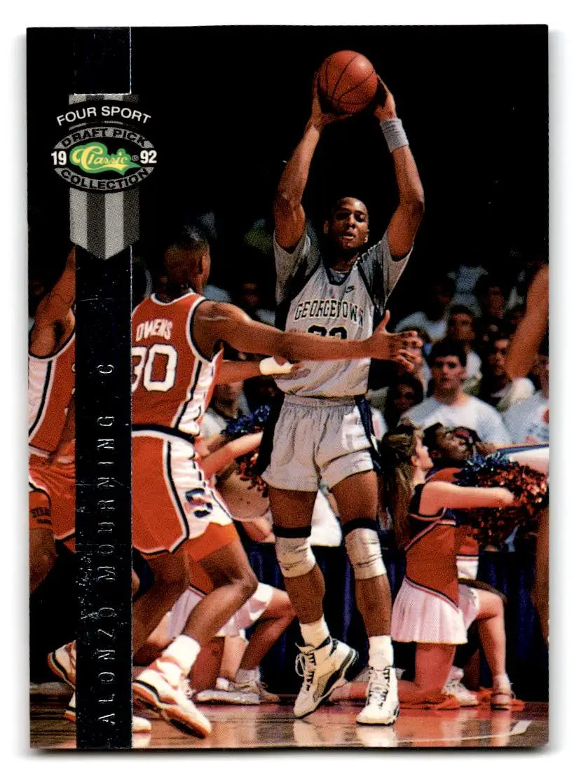 1992 Classic Four Sport #BC1 Alonzo Mourning Bonus Cards - Basketball Card Single