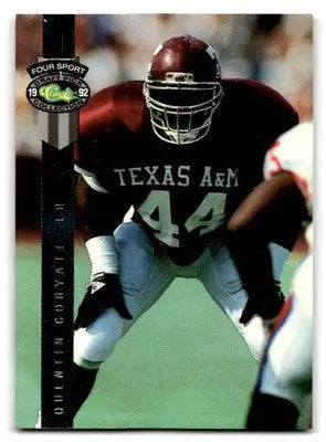 1992 Classic Four Sport #BC16 Quentin Coryatt Bonus Cards - Football Card Single