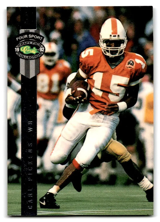 1992 Classic Four Sport #BC17 Carl Pickens Bonus Cards - Football Card Single