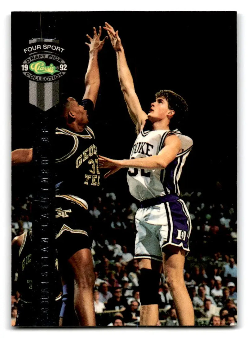 1992 Classic Four Sport #BC2 Christian Laettner Bonus Cards - Basketball Card Single