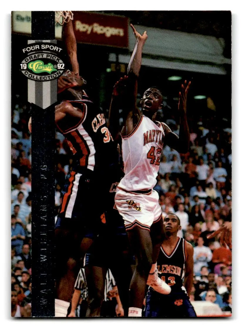 1992 Classic Four Sport #BC5 Walt Williams Bonus Cards - Basketball Card Single