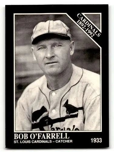 Conlon Collection TSN Bob O’Farrell baseball card St. Louis Cardinals product