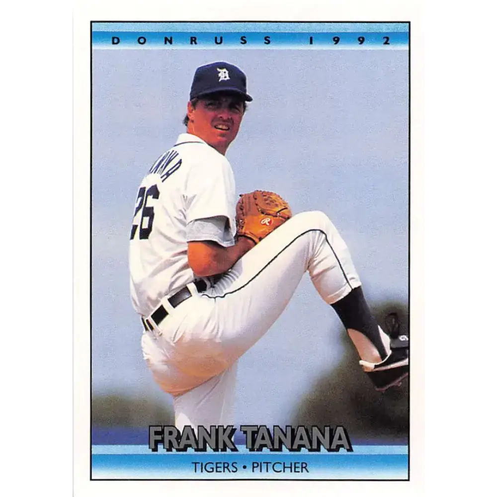 1992 Donruss #111 Frank Tanana NM-MT Detroit Tigers Baseball Card - Baseball Card Single