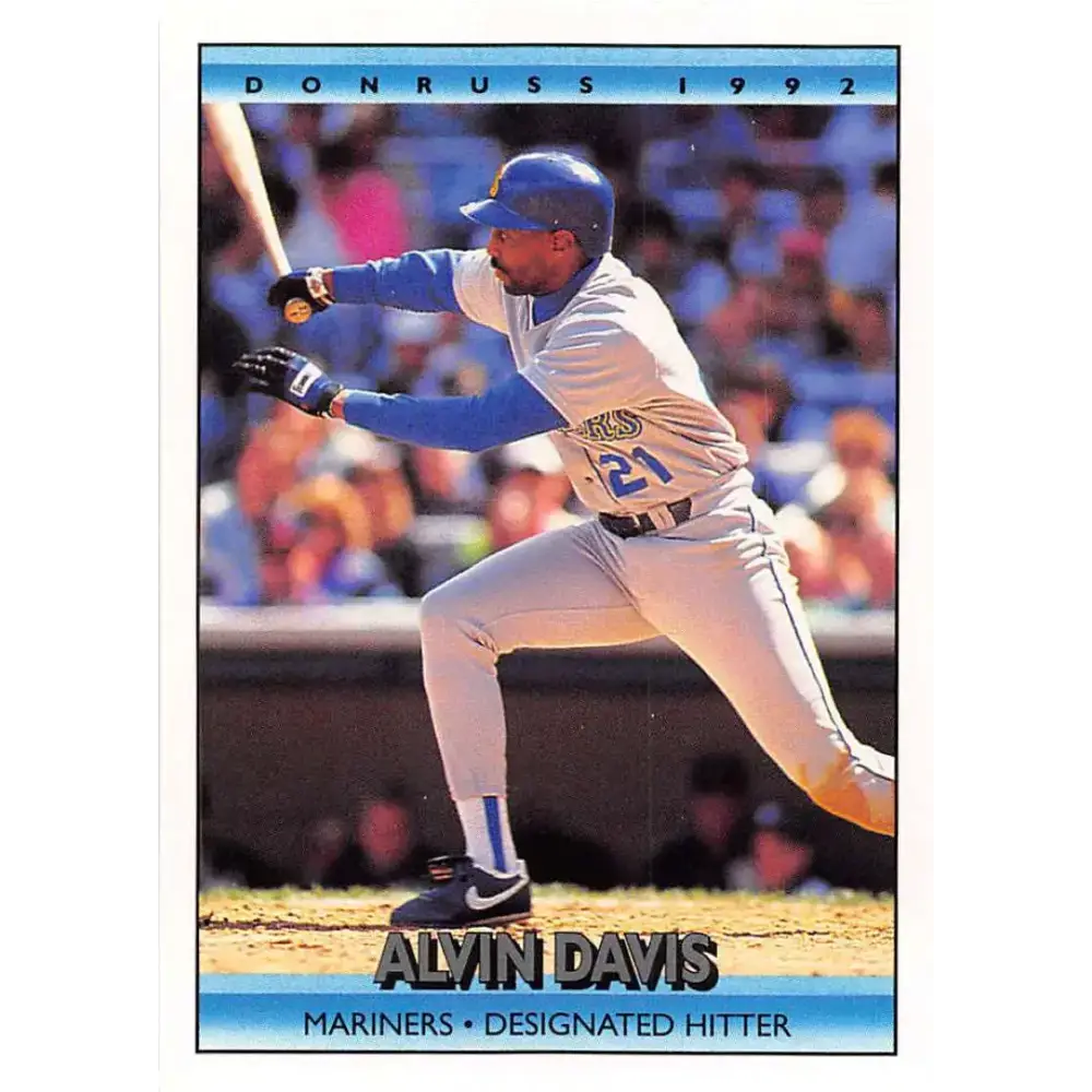 1992 Donruss #124 Alvin Davis NM-MT Seattle Mariners Baseball Card - Baseball Card Single