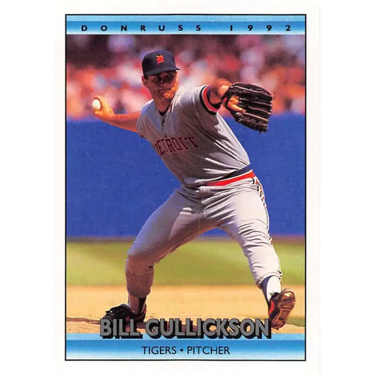 1992 Donruss #131 Bill Gullickson NM-MT Detroit Tigers Baseball Card - Baseball Card Single