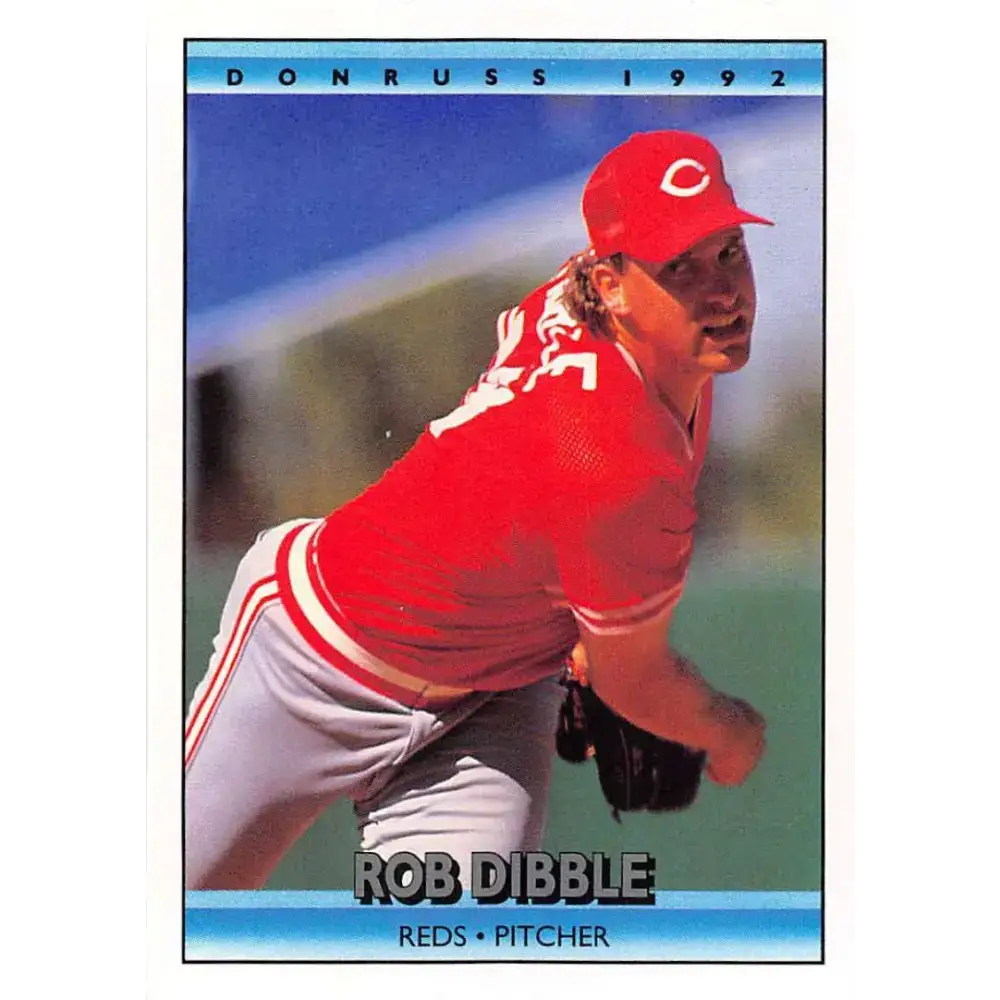 1992 Donruss #139 Rob Dibble NM-MT Cincinnati Reds Baseball Card - Baseball Card Single