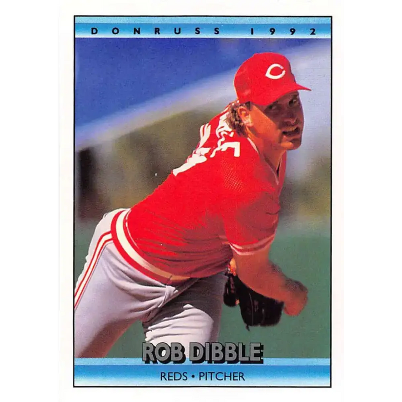 1992 Donruss #139 Rob Dibble NM-MT Cincinnati Reds Baseball Card - Baseball Card Single