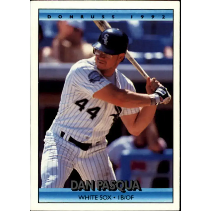 1992 Donruss #142 Dan Pasqua NM-MT Chicago White Sox Baseball Card - Baseball Card Single