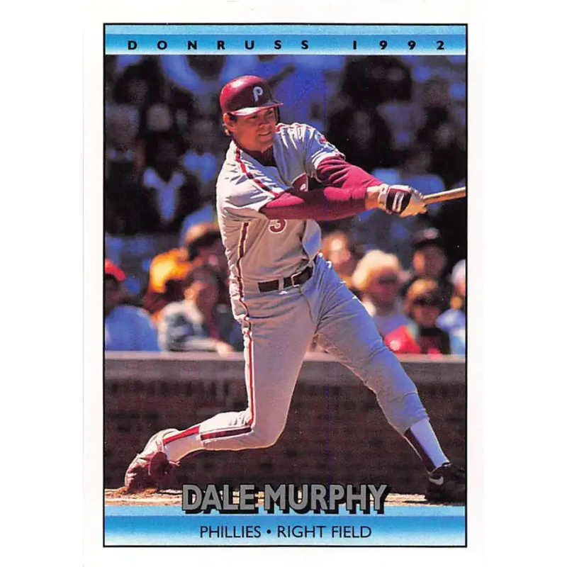 1992 Donruss #146 Dale Murphy NM-MT Philadelphia Phillies Baseball Card - Baseball Card Single