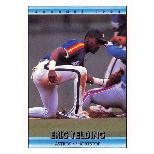 1992 Donruss #148 Eric Yelding NM-MT Houston Astros Baseball Card - Baseball Card Single