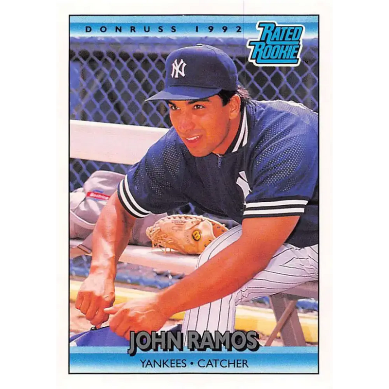 1992 Donruss #15 John Ramos RR NM-MT New York Yankees Baseball Card - Baseball Card Single