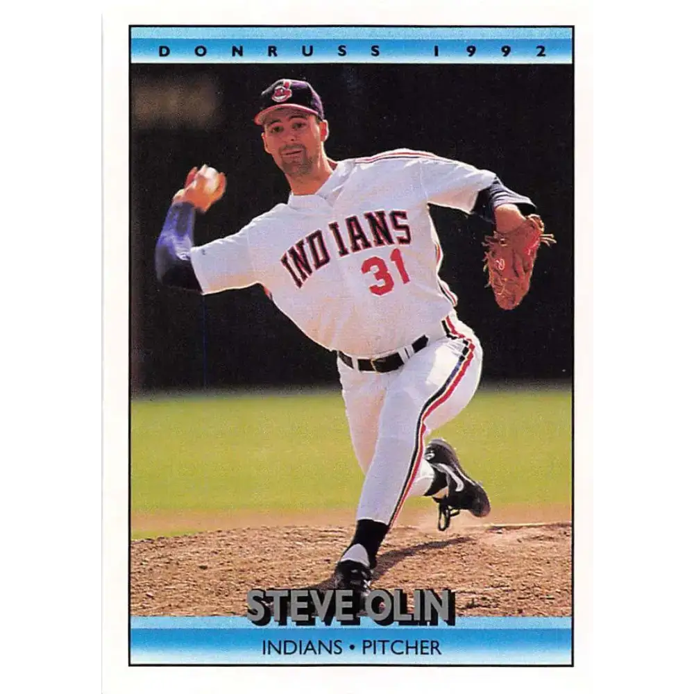 1992 Donruss #151 Steve Olin NM-MT Cleveland Indians Baseball Card