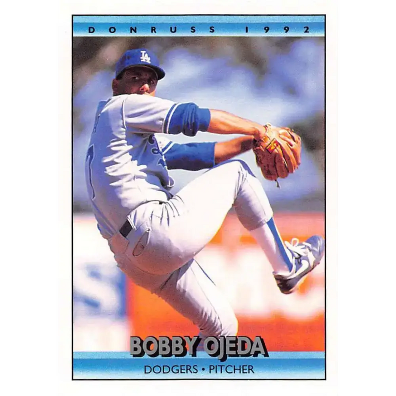 1992 Donruss #157 Bob Ojeda NM-MT Los Angeles Dodgers Baseball Card - Baseball Card Single