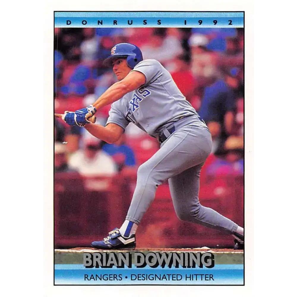 1992 Donruss #167 Brian Downing NM-MT Texas Rangers Baseball Card - Baseball Card Single