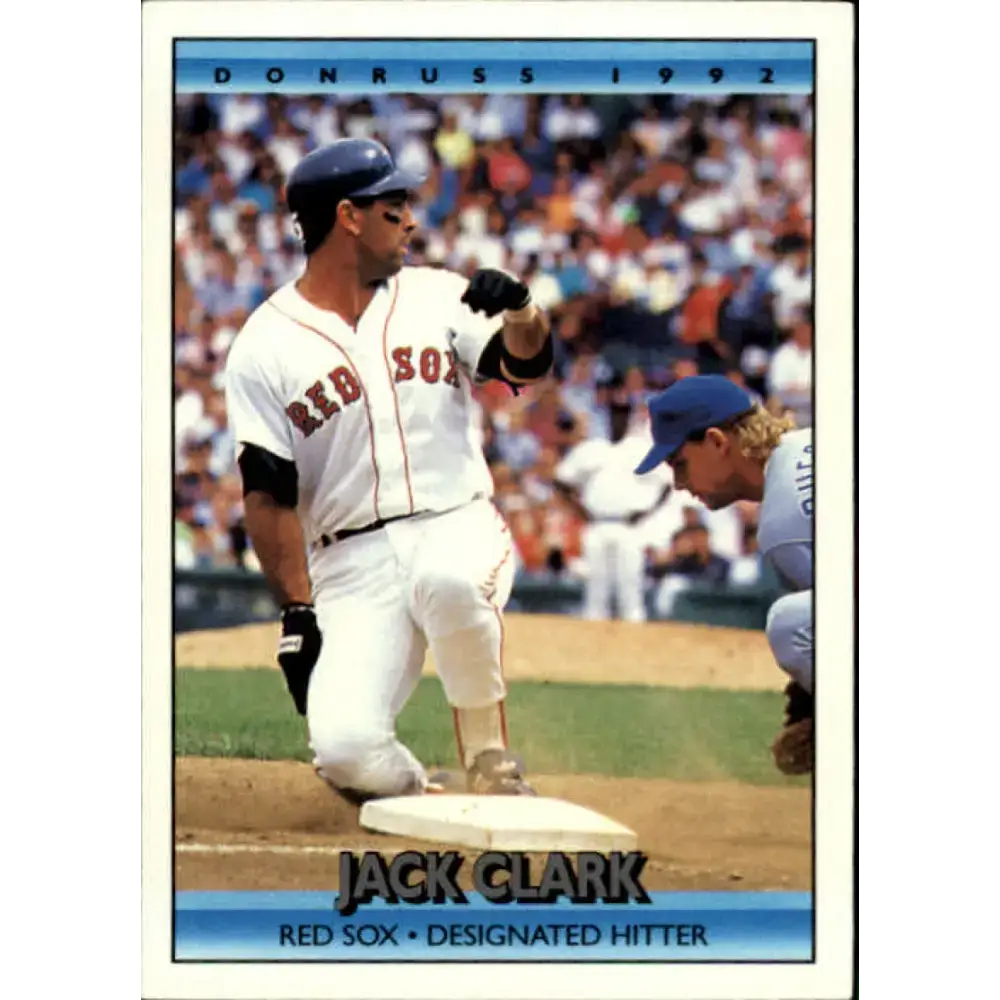 1992 Donruss #169 Jack Clark NM-MT Boston Red Sox Baseball Card - Baseball Card Single