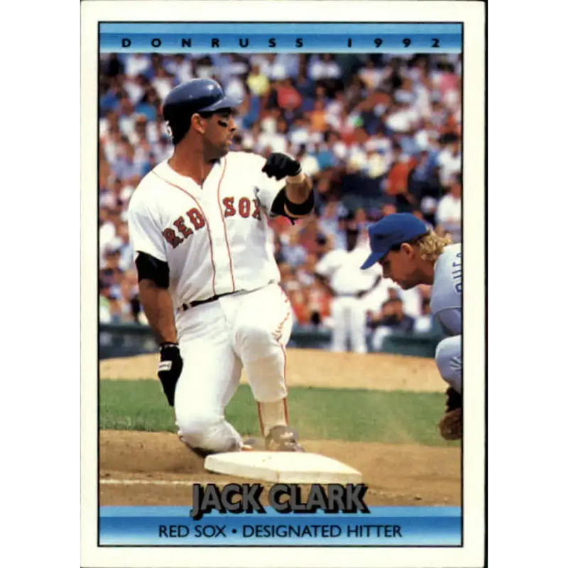 1992 Donruss #169 Jack Clark NM-MT Boston Red Sox Baseball Card - Baseball Card Single
