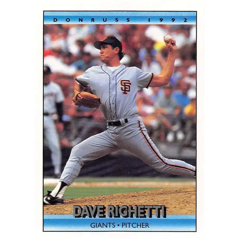 1992 Donruss #174 Dave Righetti NM-MT San Francisco Giants Baseball Card - Baseball Card Single