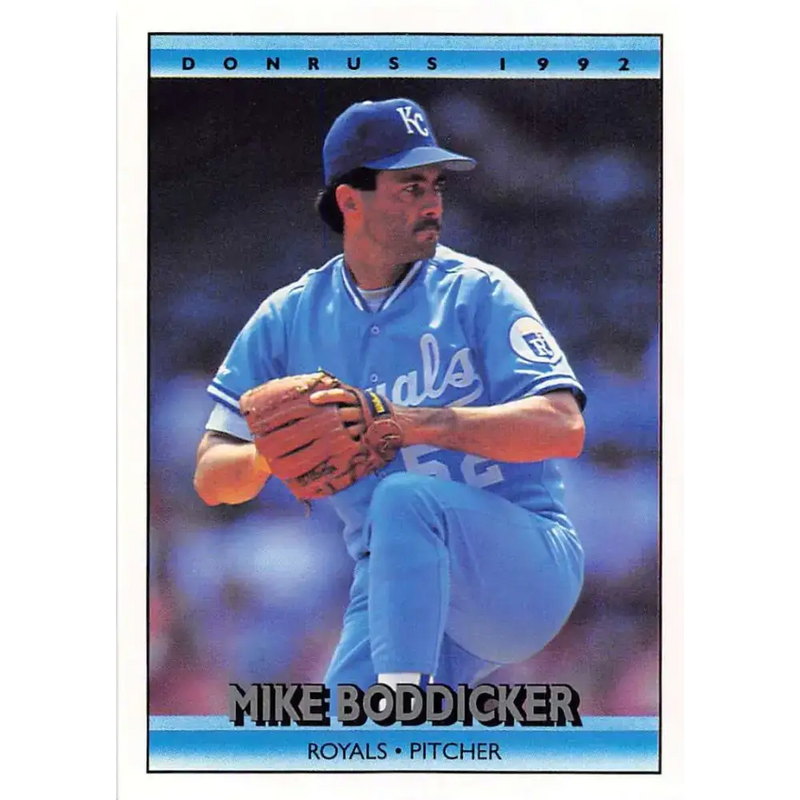 1992 Donruss #176 Mike Boddicker NM-MT Kansas City Royals Baseball Card - Baseball Card Single