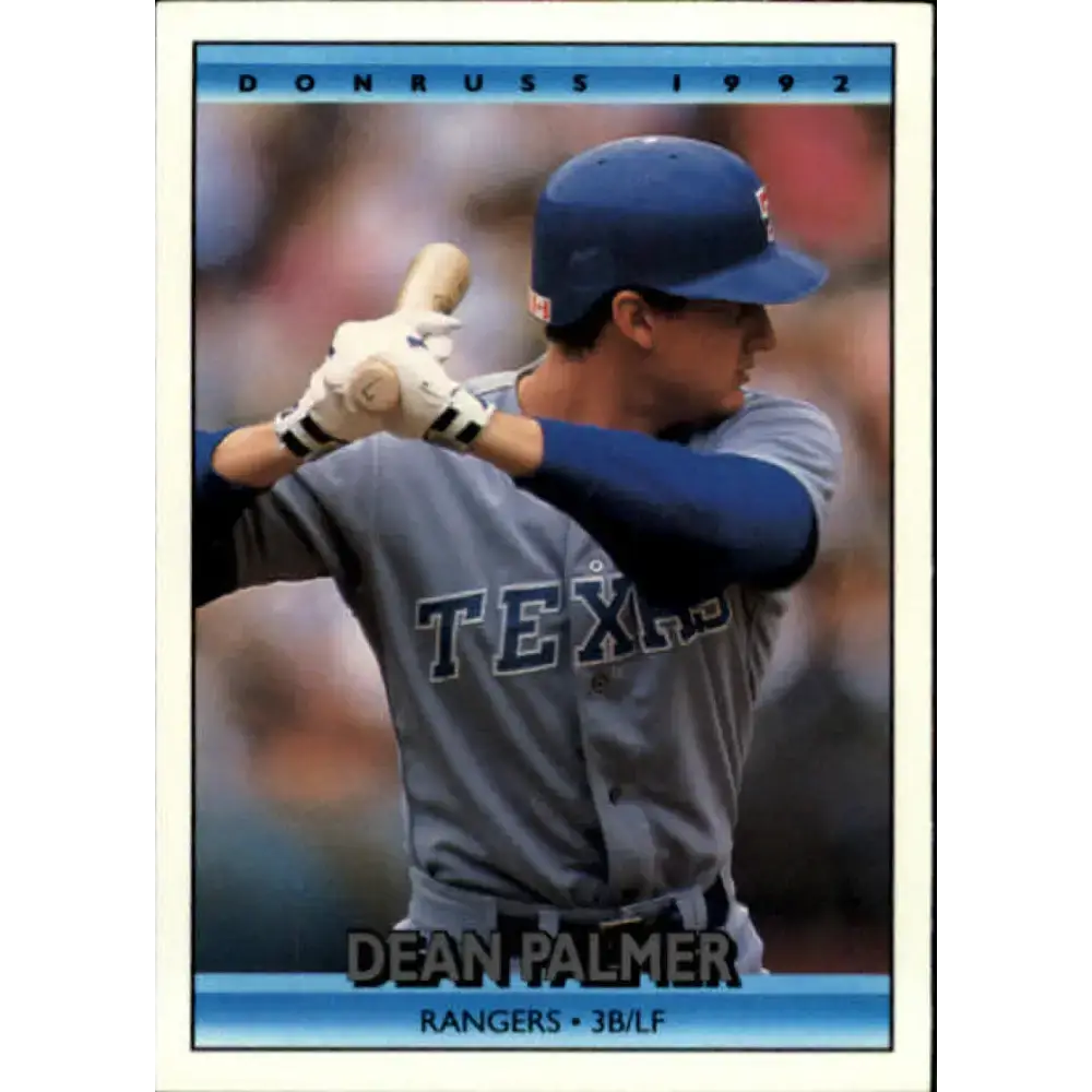 1992 Donruss #177 Dean Palmer NM-MT Texas Rangers Baseball Card - Baseball Card Single