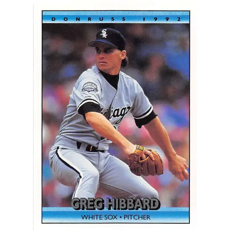 1992 Donruss #178 Greg Hibbard NM-MT Chicago White Sox Baseball Card - Baseball Card Single