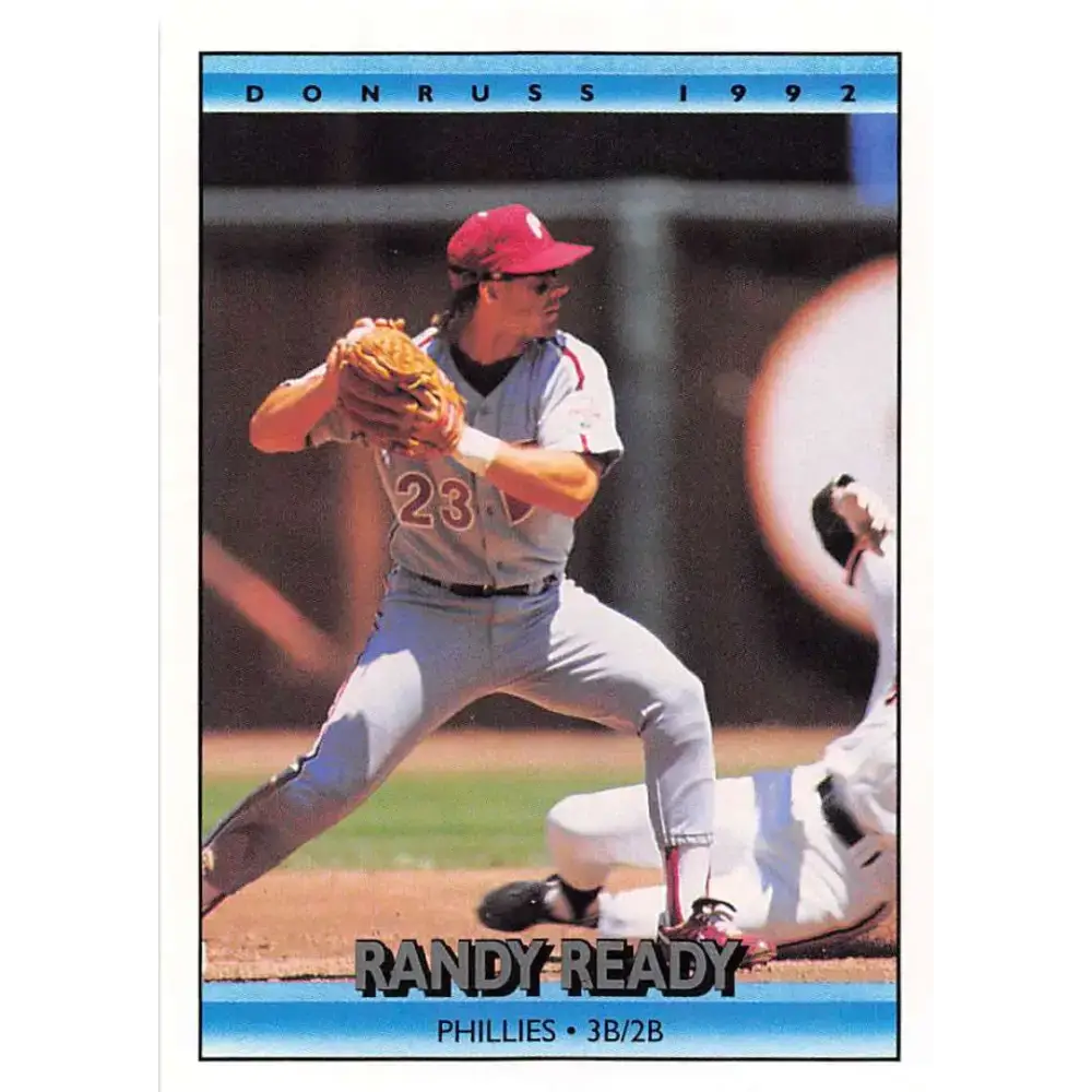 1992 Donruss #179 Randy Ready NM-MT Philadelphia Phillies Baseball Card - Baseball Card Single
