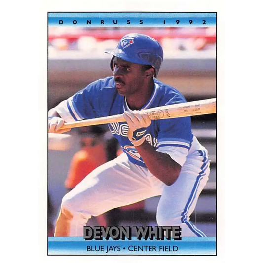 1992 Donruss #180 Devon White NM-MT Toronto Blue Jays Baseball Card - Baseball Card Single