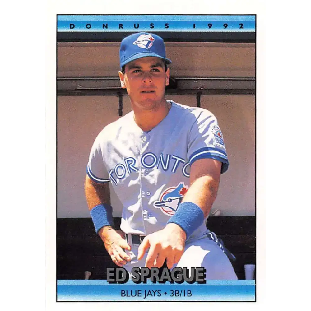 1992 Donruss #187 Ed Sprague NM-MT Toronto Blue Jays Baseball Card - Baseball Card Single