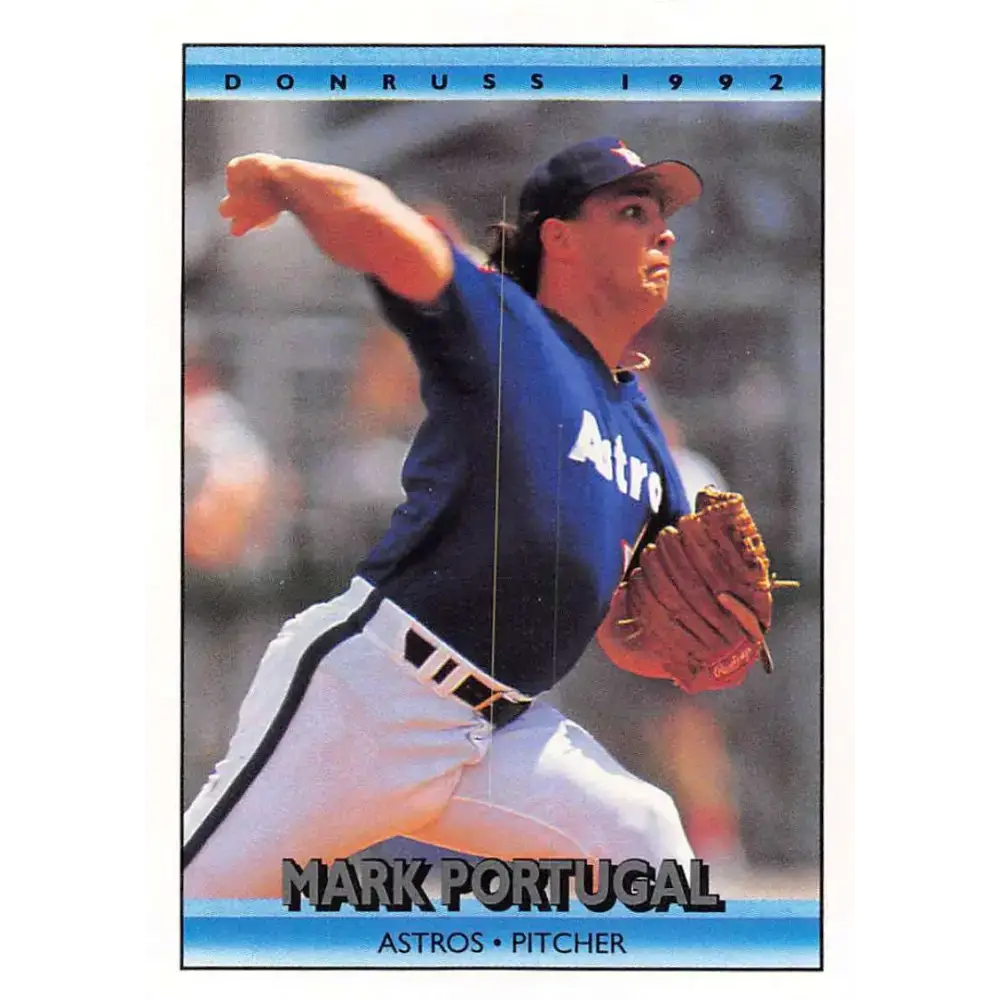 1992 Donruss #188 Mark Portugal NM-MT Houston Astros Baseball Card - Baseball Card Single