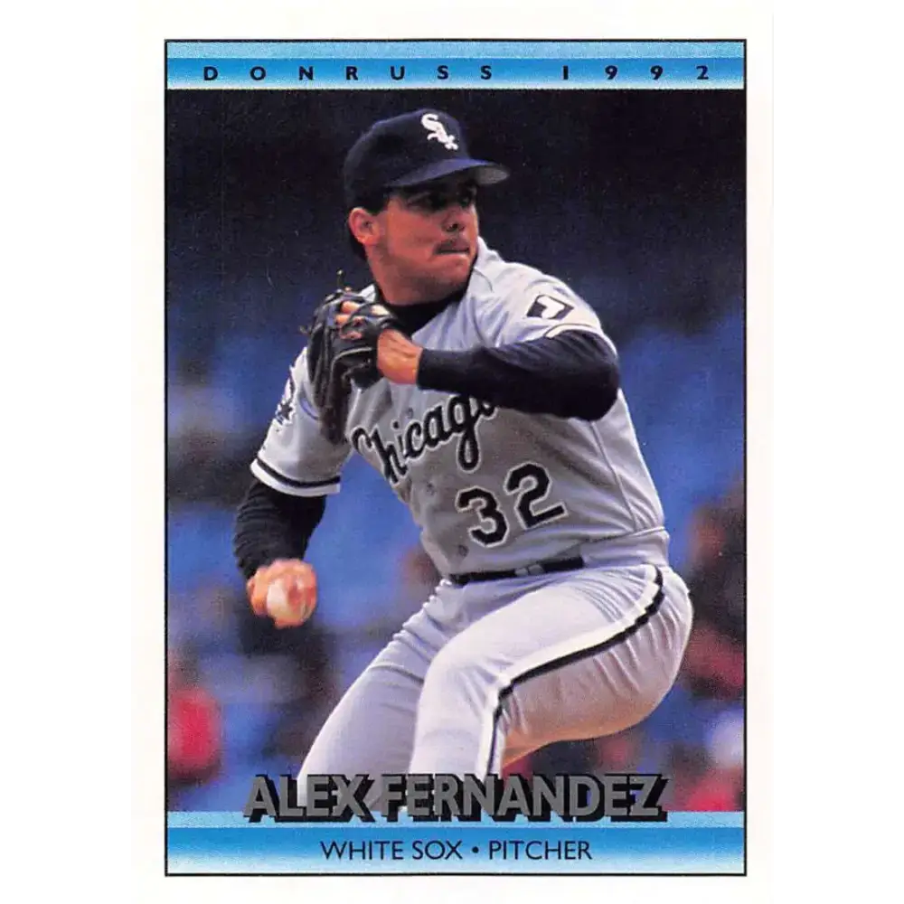 1992 Donruss #191 Alex Fernandez NM-MT Chicago White Sox Baseball Card - Baseball Card Single