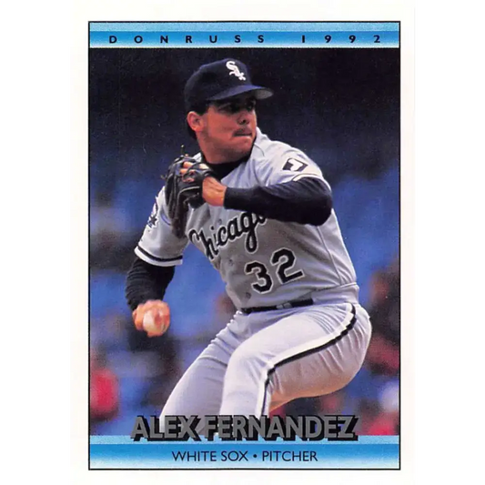 1992 Donruss #191 Alex Fernandez NM-MT Chicago White Sox Baseball Card - Baseball Card Single