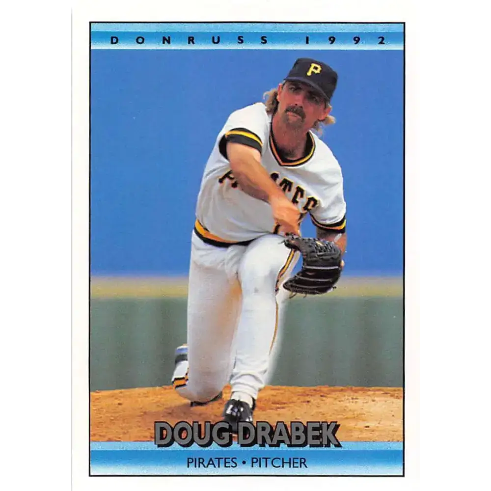 1992 Donruss #209 Doug Drabek NM-MT Pittsburgh Pirates Baseball Card - Baseball Card Single