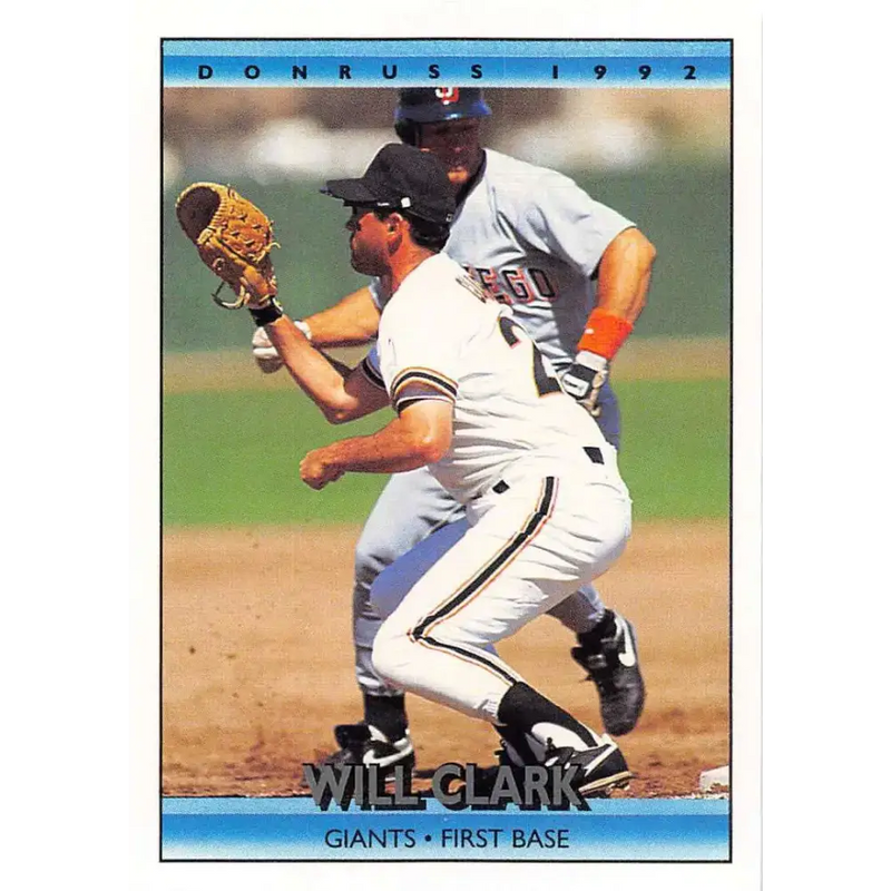 1992 Donruss #214 Will Clark NM-MT San Francisco Giants Baseball Card - Baseball Card Single