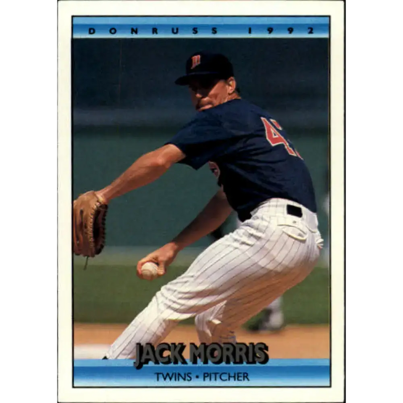 1992 Donruss #216 Jack Morris NM-MT Minnesota Twins Baseball Card - Baseball Card Single