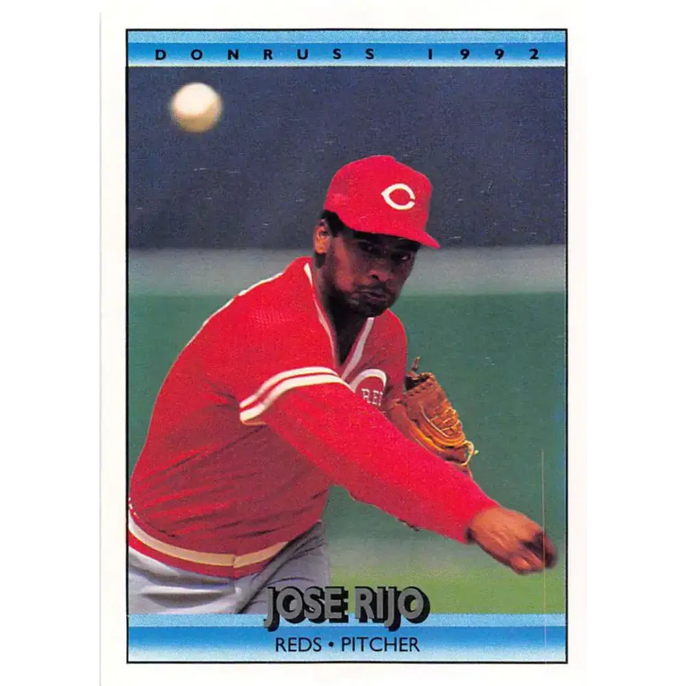 1992 Donruss #223 Jose Rijo NM-MT Cincinnati Reds Baseball Card - Baseball Card Single