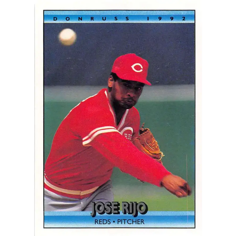 1992 Donruss #223 Jose Rijo NM-MT Cincinnati Reds Baseball Card - Baseball Card Single
