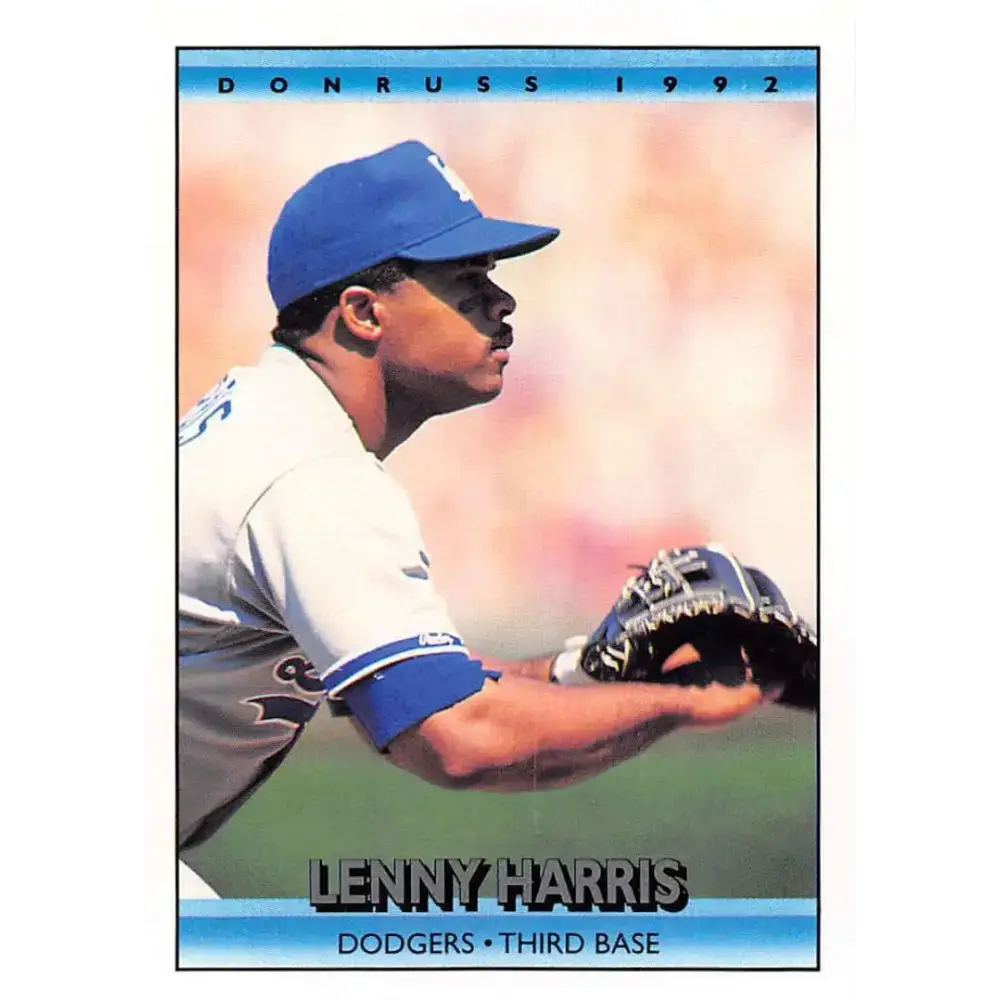1992 Donruss #226 Lenny Harris NM-MT Los Angeles Dodgers Baseball Card - Baseball Card Single