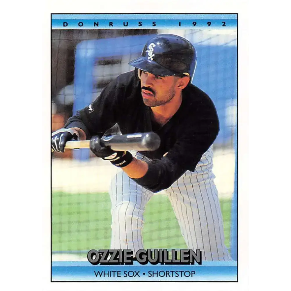 1992 Donruss #229 Ozzie Guillen NM-MT Chicago White Sox Baseball Card - Baseball Card Single