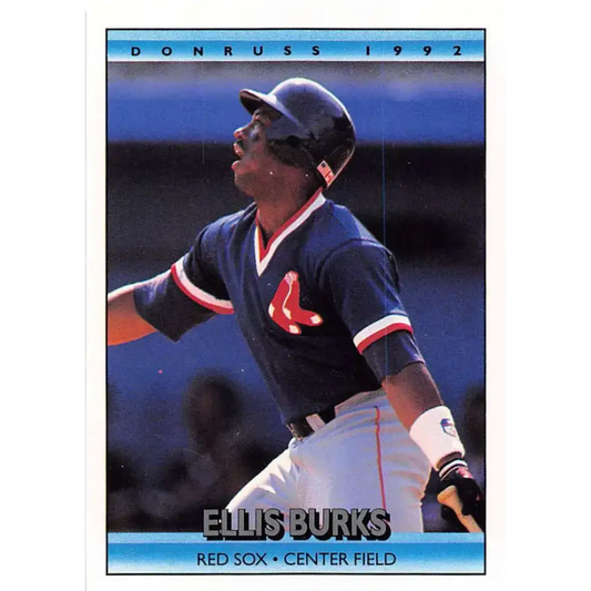 1992 Donruss #234 Ellis Burks NM-MT Boston Red Sox Baseball Card - Baseball Card Single