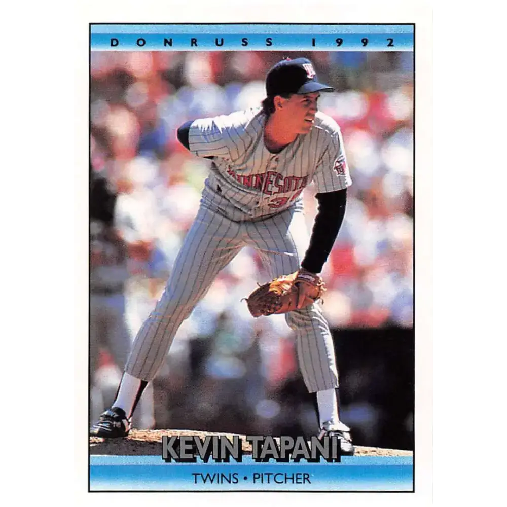 1992 Donruss #236 Kevin Tapani NM-MT Minnesota Twins Baseball Card - Baseball Card Single
