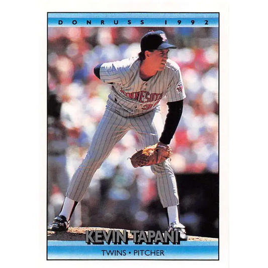 1992 Donruss #236 Kevin Tapani NM-MT Minnesota Twins Baseball Card - Baseball Card Single