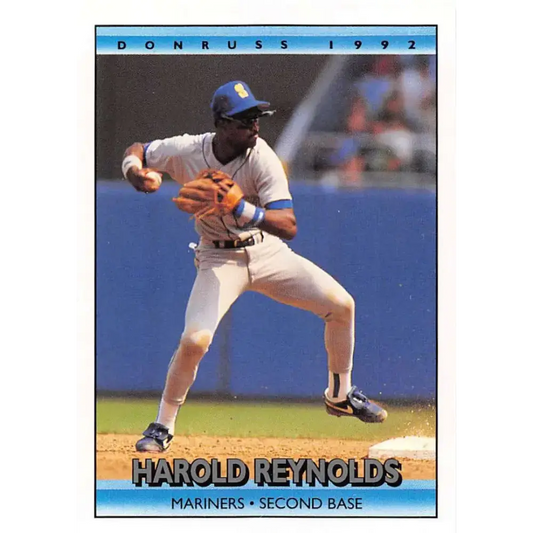 1992 Donruss #239 Harold Reynolds NM-MT Seattle Mariners Baseball Card - Baseball Card Single