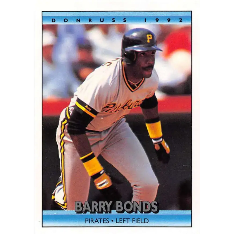 1992 Donruss #243 Barry Bonds NM-MT Pittsburgh Pirates Baseball Card - Baseball Card Single