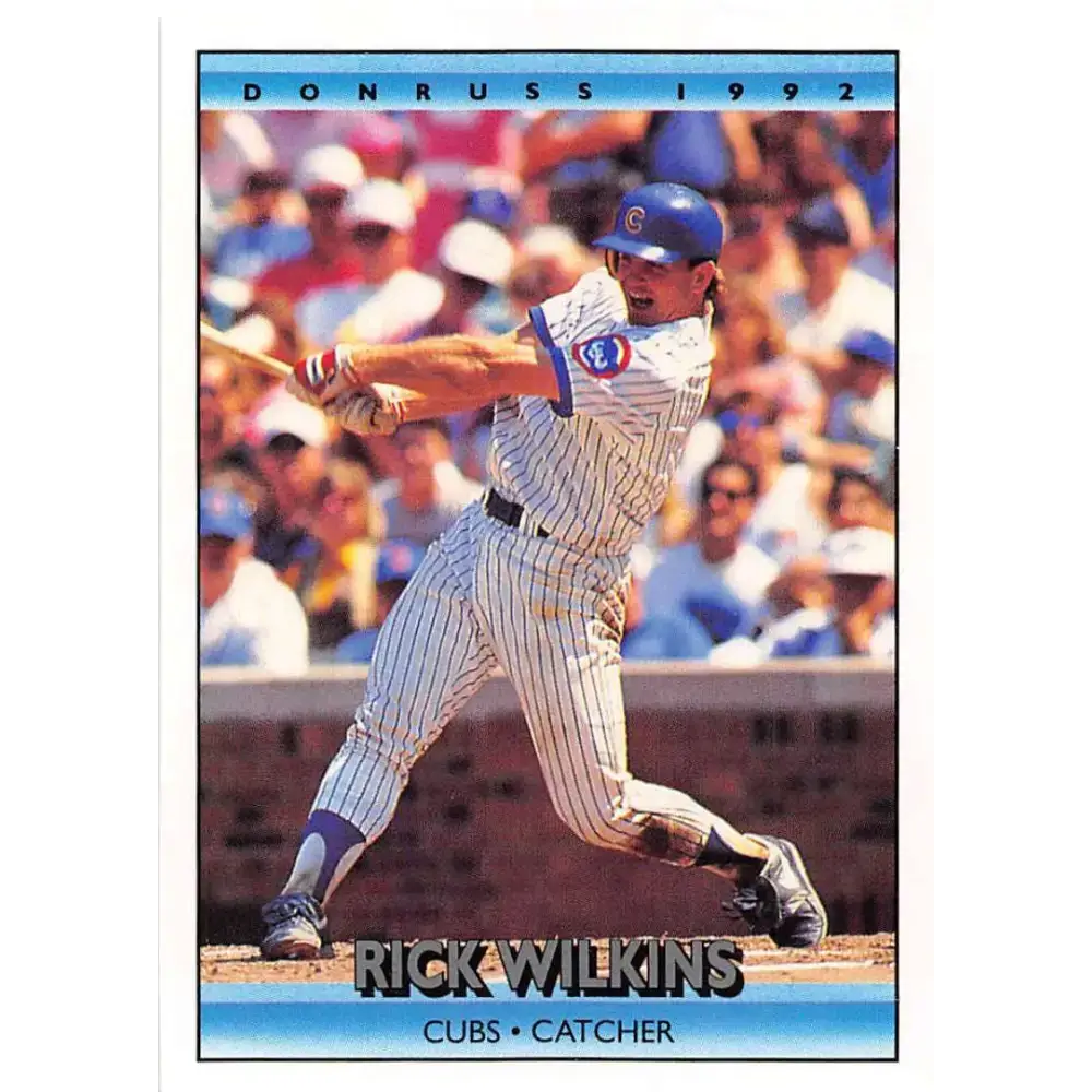 1992 Donruss #249 Rick Wilkins NM-MT Chicago Cubs Baseball Card - Baseball Card Single