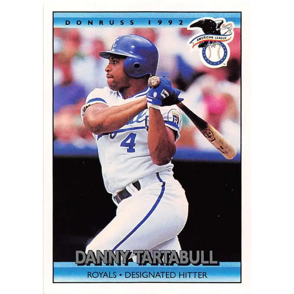 1992 Donruss #26 Danny Tartabull AS NM-MT Kansas City Royals Baseball Card - Baseball Card Single